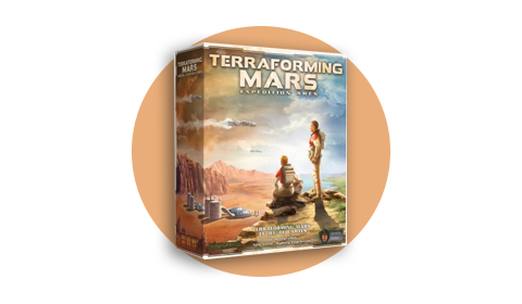 boite de jeu Terraforming Mars Expédition Arès